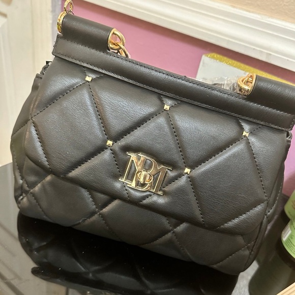 Badgley Mischka Quilted Handbag - BRAND NEW - Picture 4 of 4